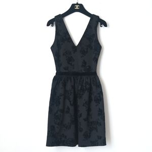 Aqua LBD Mini With Velvet Roses Size XS